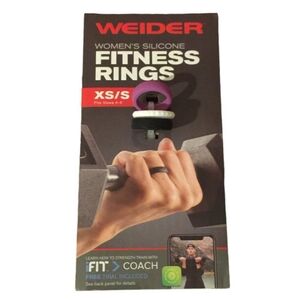 Weider Women's silicone fitness rings